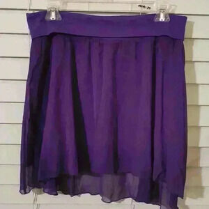 NWT Aeropostle Short Skirt Size: L Purple